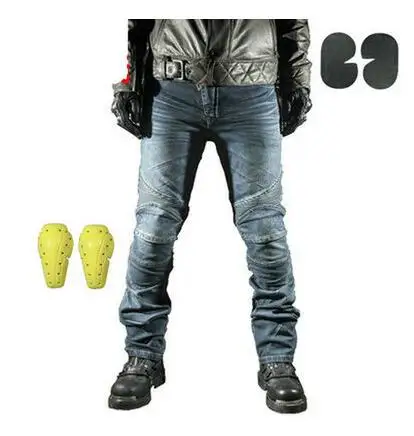 Motorcycle Wearing Gear - オートバイパンツモトジーンズモトジーンズ男性モトクロスパンツオートバイ乗馬ジーンズパンツソフトでカジュアルなインセットギア着用