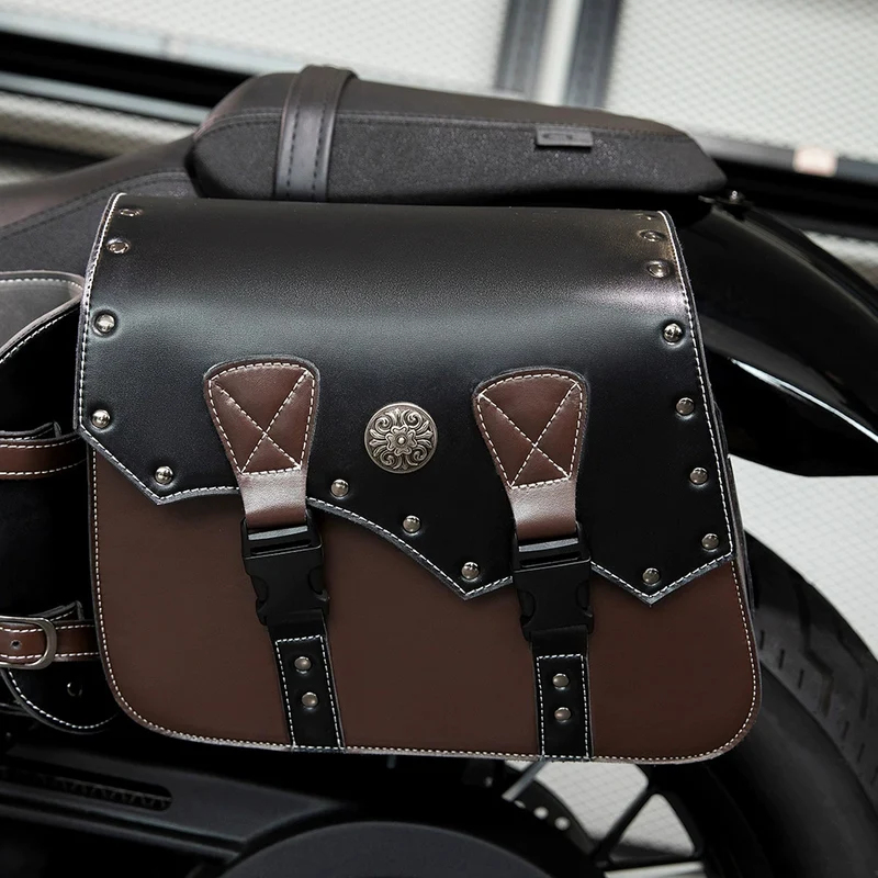 Motorcycle Gear Travel Bag - 2 個のユニバーサル防水オートバイ ATV サドルバッグ、大容量サイドトラベル収納荷物バッグ、ヘルメット & ライディングギア用