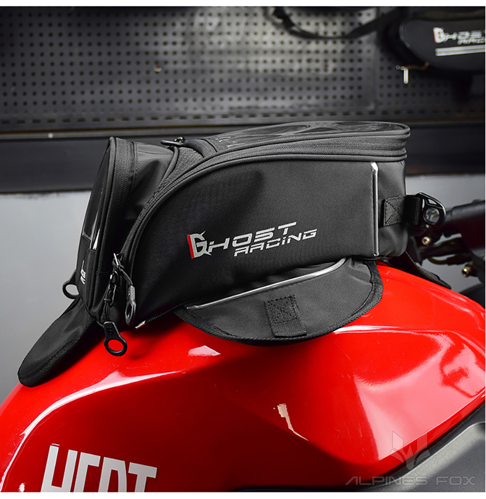 ユニバーサルバイク用燃料タンクスリングバッグ 防水タッチスク - Motorcycle Gear Travel Bag のレビューと価格