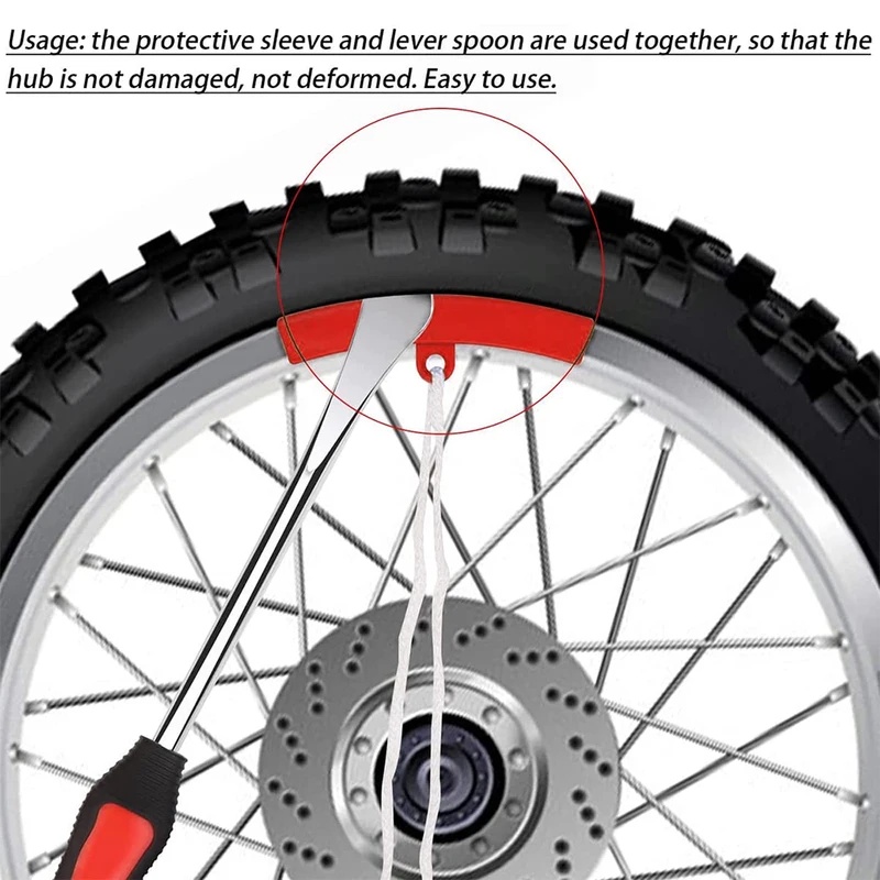 プロ仕様タイヤ取り外しスプーンバール、ホイールハブプロテクタ - Motorcycle Gear Exchange のレビューと価格
