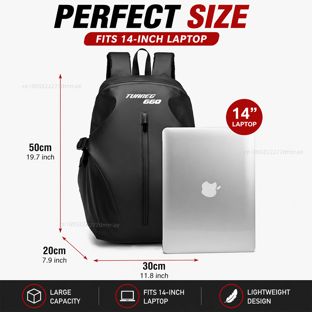 ナイトバックパックオートバイヘルメットバッグ旅行用品防水大容 - Motorcycle Gear Travel Bag のレビューと価格