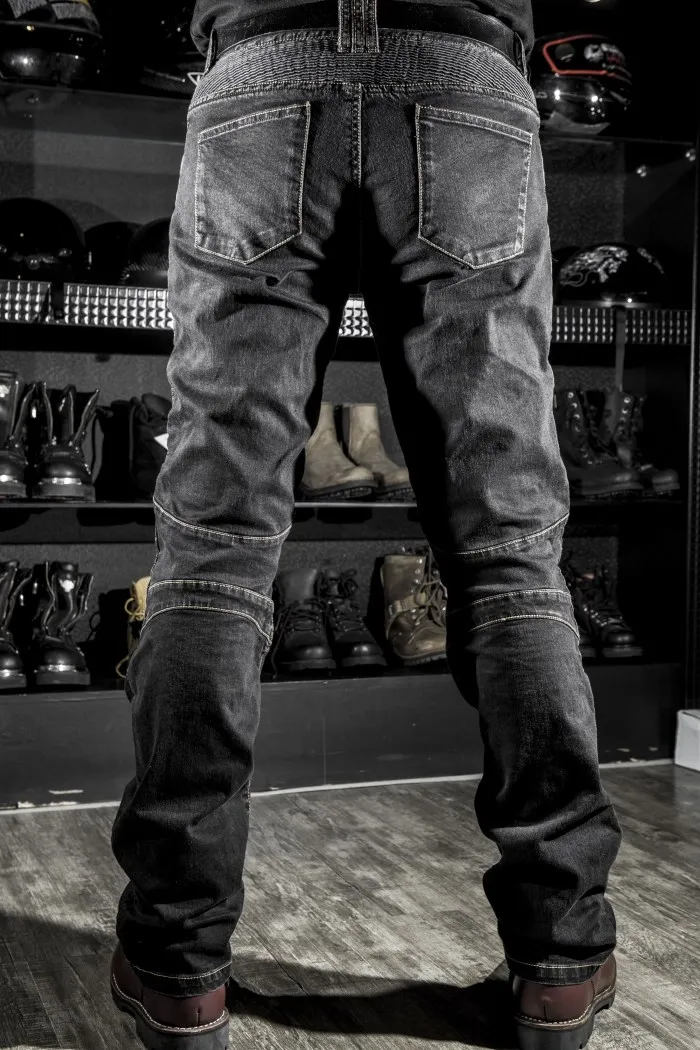 オートバイパンツモトジーンズモトジーンズ男性モトクロスパンツ - Motorcycle Wearing Gear のレビューと価格