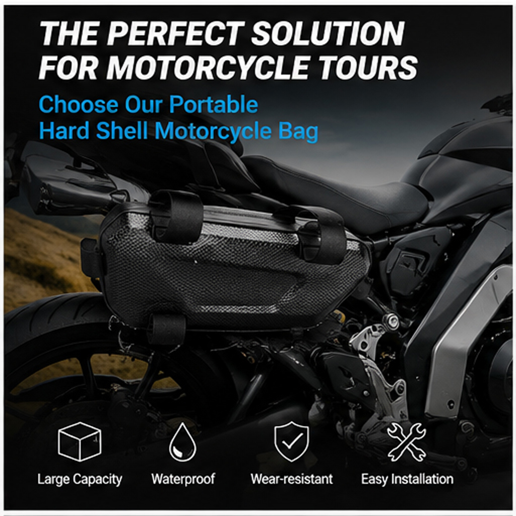 360 °   防水保護ハードシェル3Lバイクギアバッグ（ロ - Zero Motorcycle Gear のレビューと価格