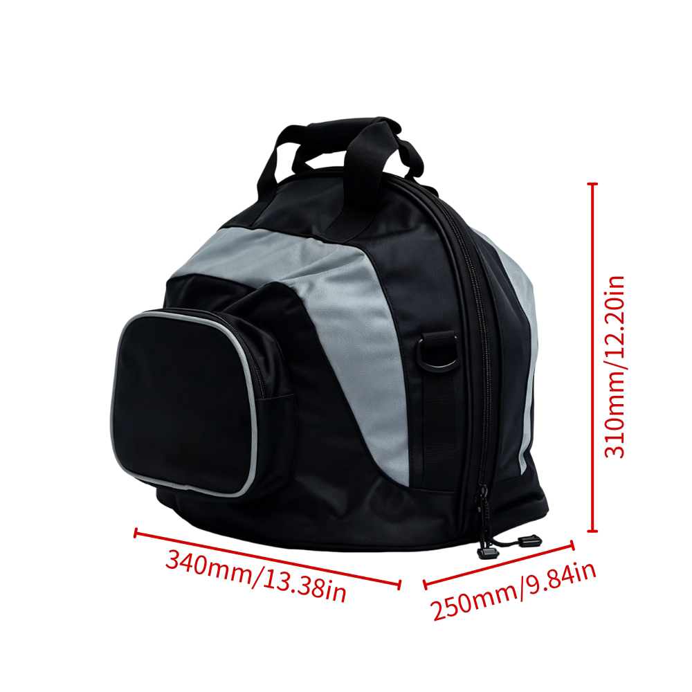 プロバイク オートバイヘルメットバックパック ブラックグレー - Motorcycle Gear Travel Bag のレビューと価格