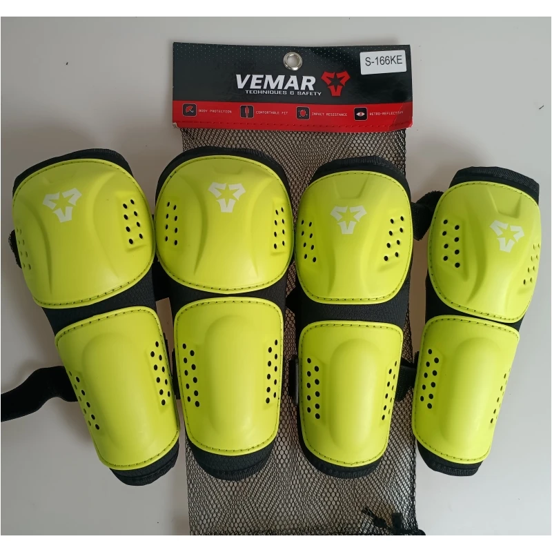 VEMAR子供用膝肘パッドセット、オートバイ乗車用、耐久性の - Motorcycle Gear Kids のレビューと価格