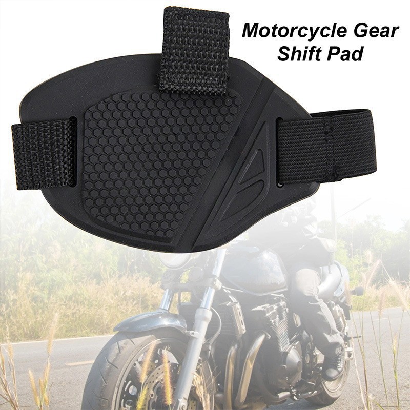 オートバイギアシフトパッドユニバーサル滑り止め耐摩耗性ゴム製 - Motorcycle Wearing Gear のレビューと価格