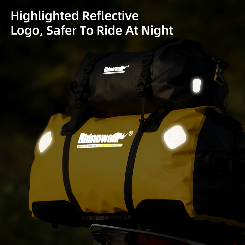 Rhinowalk-オートバイのテールバッグ,防水,ラックバ - Motorcycle Gear Travel Bag のレビューと価格