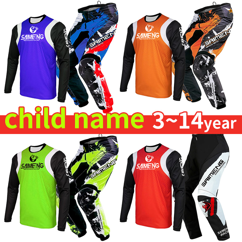2026年ニューモトクロスギアセット キッズ用 エンデューロ - Motorcycle Gear Kids のレビューと価格
