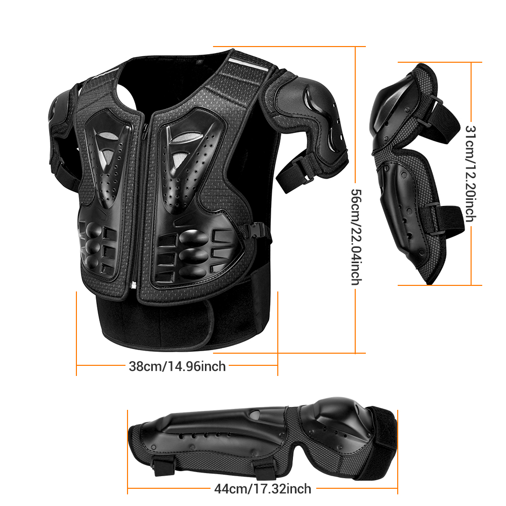 オートバイの鎧男性オートバイのジャケット鎧モト全身鎧保護ジャ - Motorcycle Gear Kids のレビューと価格