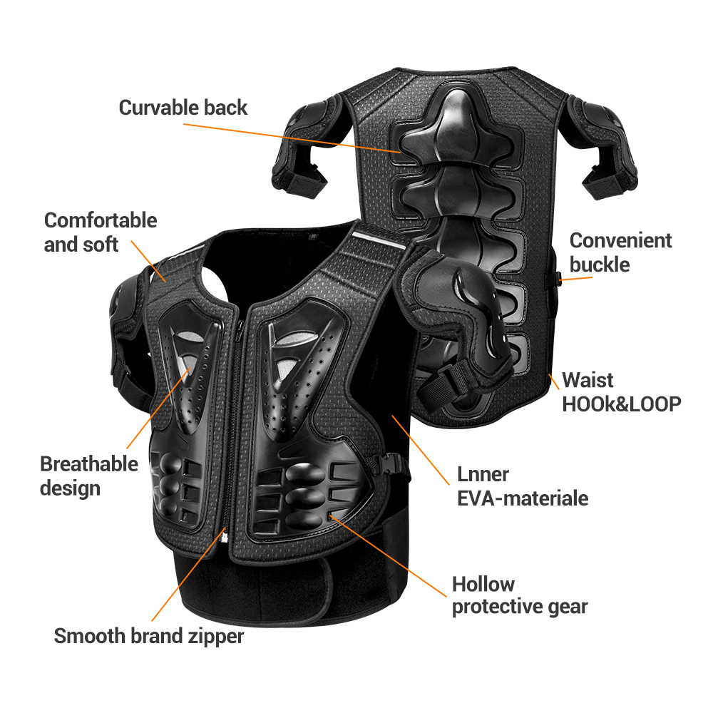 オートバイの鎧男性オートバイのジャケット鎧モト全身鎧保護ジャ - Motorcycle Gear Kids のレビューと価格