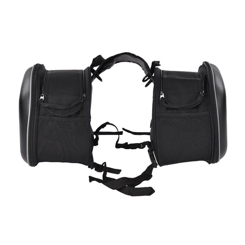 オートバイ防水サドルバッグ 36L-58L 拡張可能容量パニ - Motorcycle Gear Travel Bag のレビューと価格